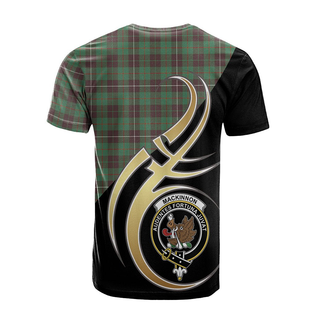 MacKinnon Hunting Ancient Tartan T-shirt - Believe In Me Style