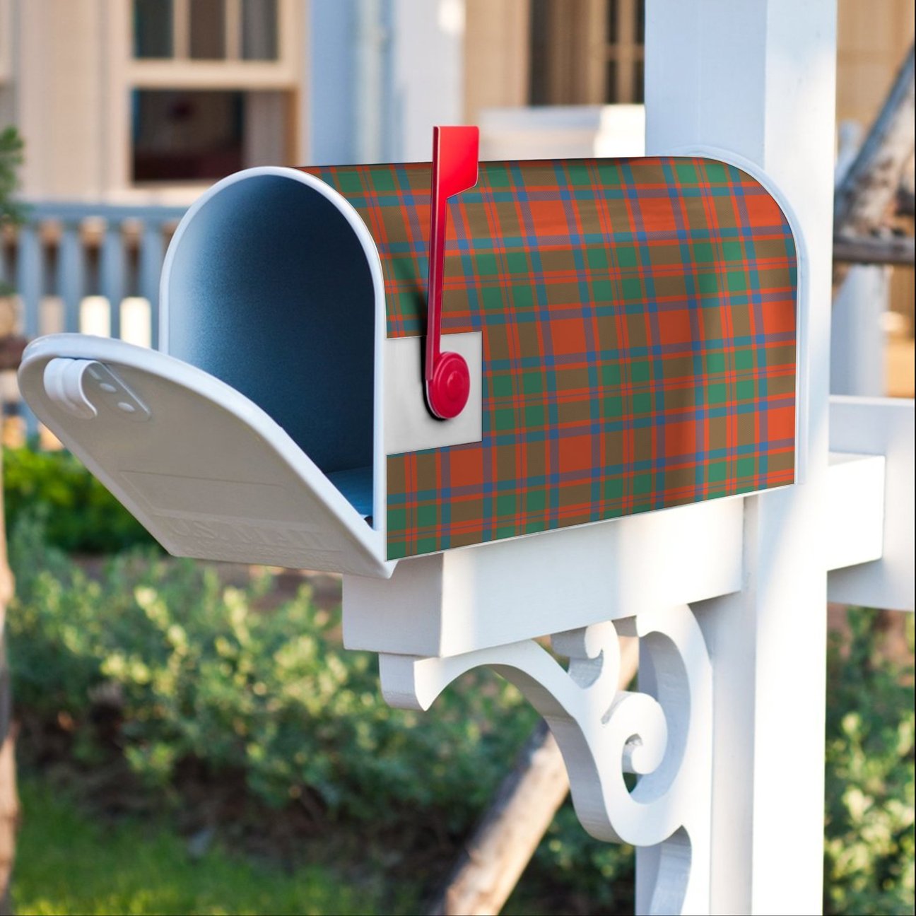 MacKintosh Ancient Tartan Crest Mailbox