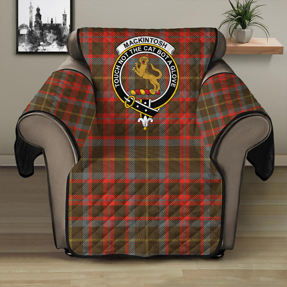 MacKintosh Hunting Weathered Tartan Crest Sofa Protector