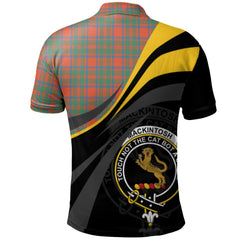 MacKintosh Ancient Tartan Polo Shirt - Royal Coat Of Arms Style