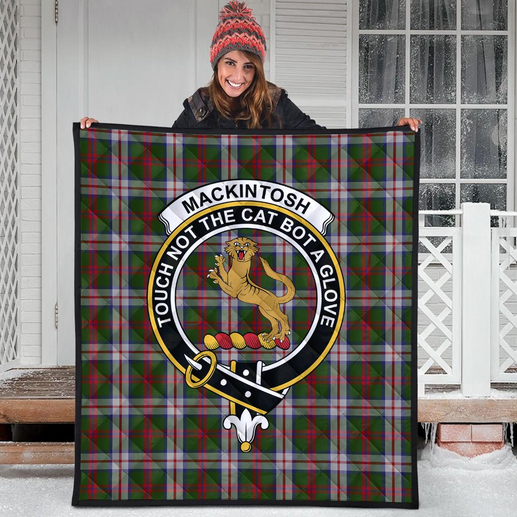 MacKintosh Dress Scott Adie Tartan Crest Quilt