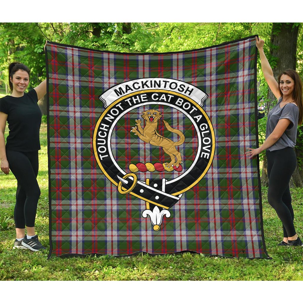MacKintosh Dress Scott Adie Tartan Crest Quilt