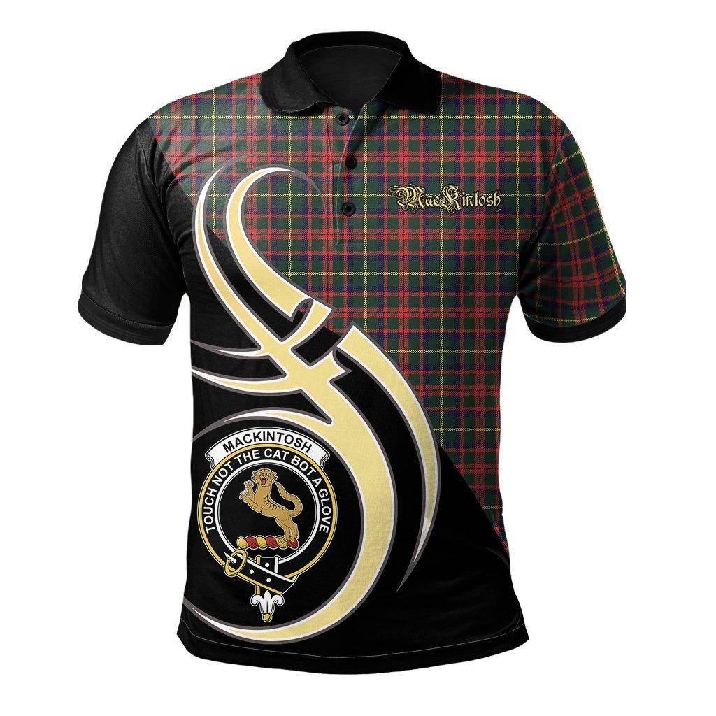 MacKintosh Hunting Modern Tartan Polo Shirt - Believe In Me Style