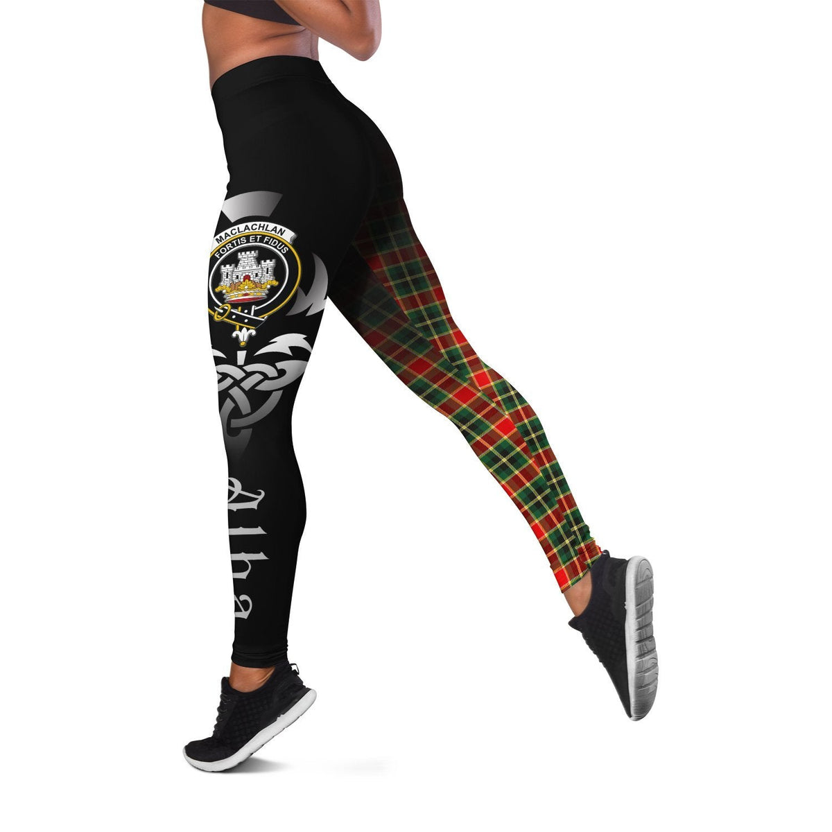 MacLachlan Hunting Modern Tartan Leggings - Alba Celtic Style