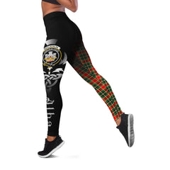 MacLachlan Hunting Modern Tartan Leggings - Alba Celtic Style