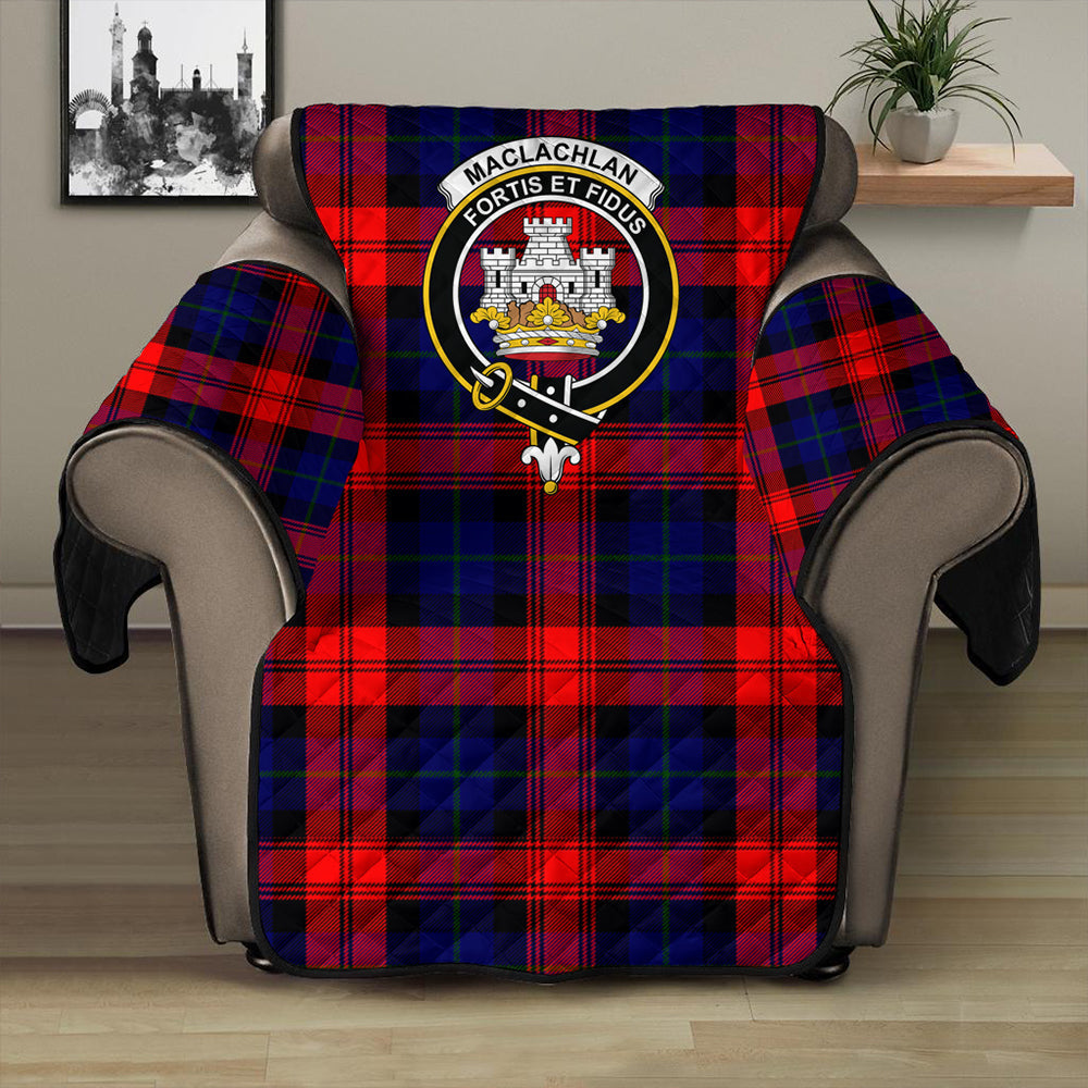 MacLachlan Modern Tartan Crest Sofa Protector