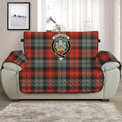 MacLachlan Weathered Tartan Crest Sofa Protector