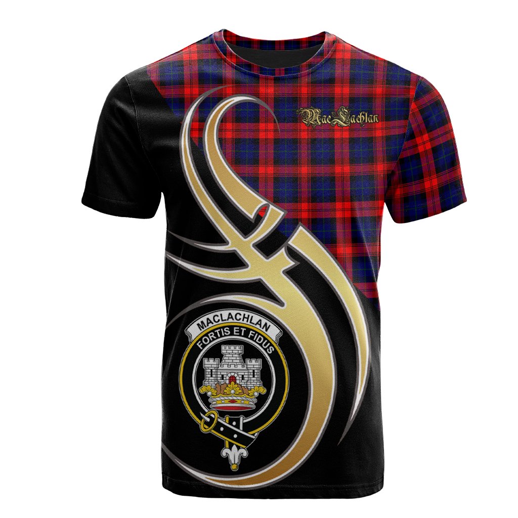 MacLachlan Modern Tartan T-shirt - Believe In Me Style