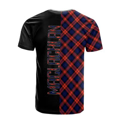 MacLachlan Modern Tartan T-Shirt Half of Me - Cross Style