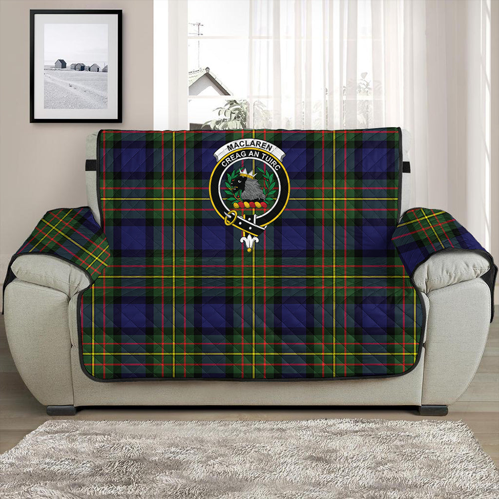 MacLaren Modern Tartan Crest Sofa Protector