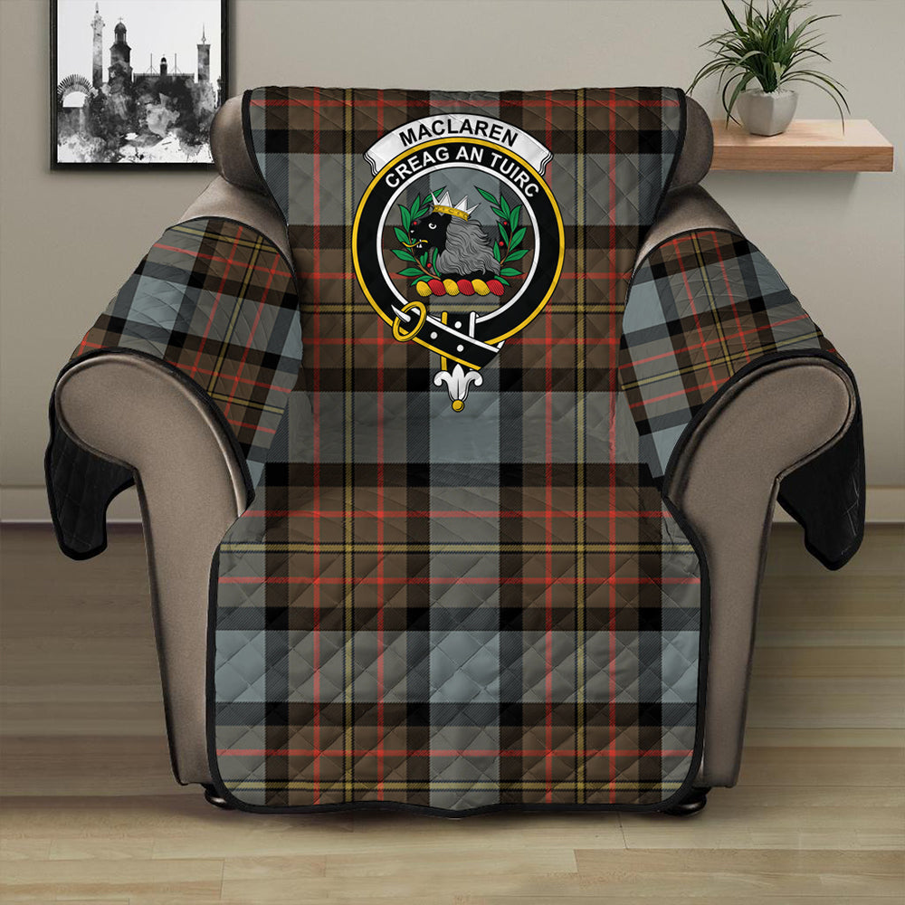 MacLaren Weathered Tartan Crest Sofa Protector