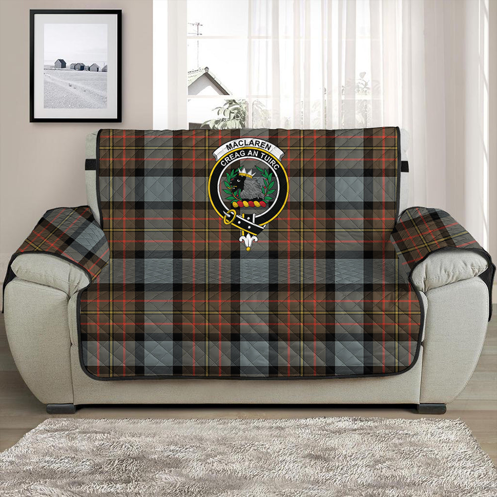 MacLaren Weathered Tartan Crest Sofa Protector