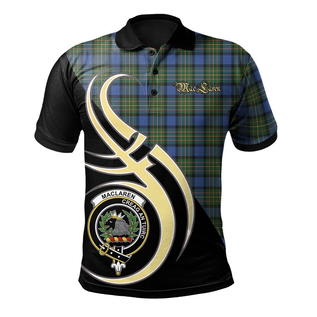 MacLaren Ancient Tartan Polo Shirt - Believe In Me Style