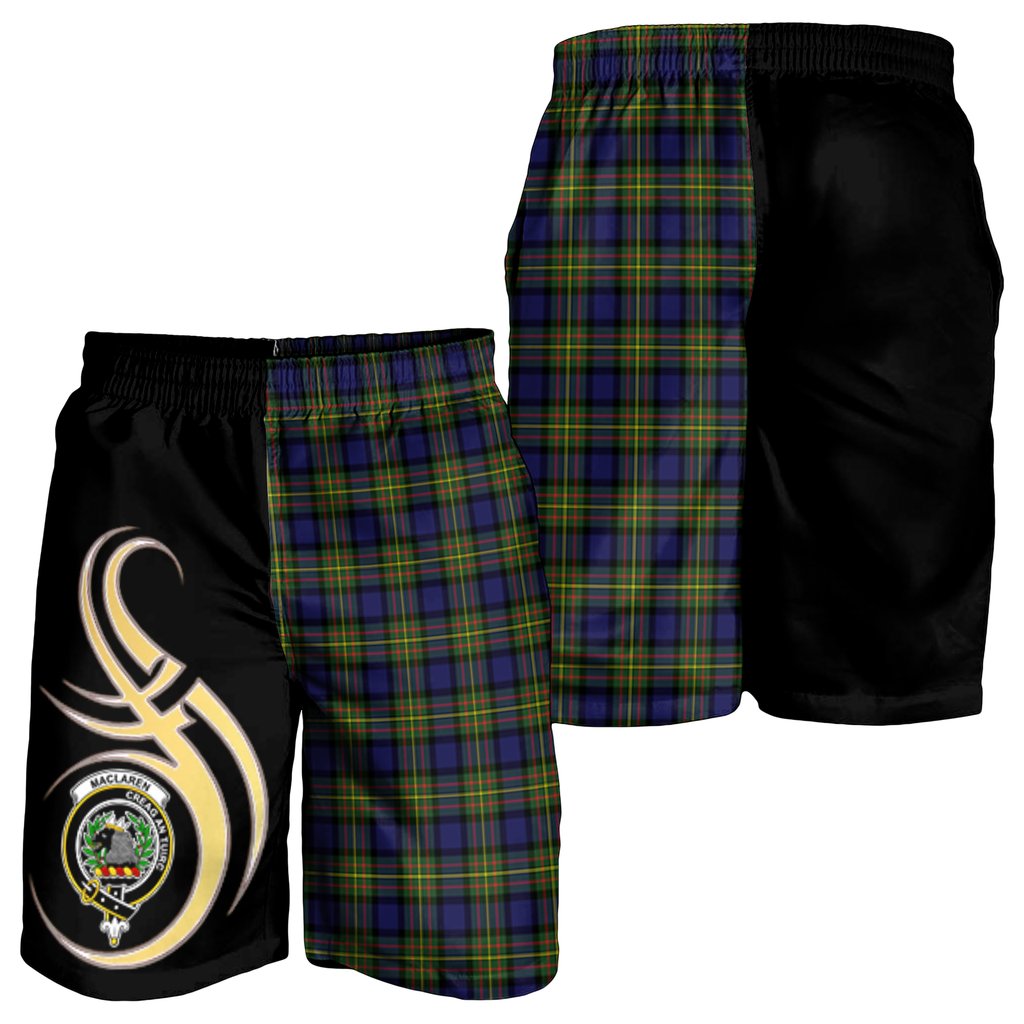 MacLaren Modern Tartan Crest Men's Short PM8