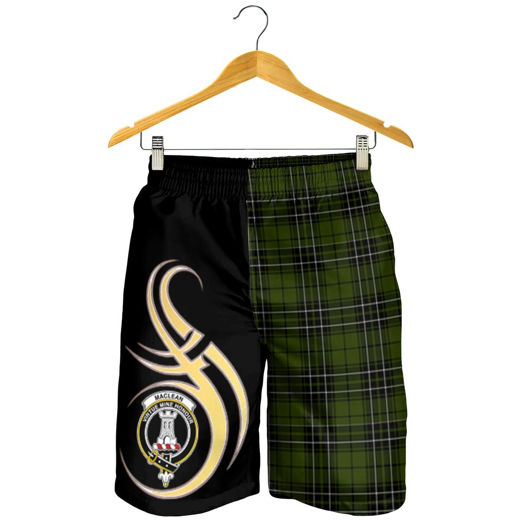 MacLean Hunting Tartan Crest Men's Short PM8