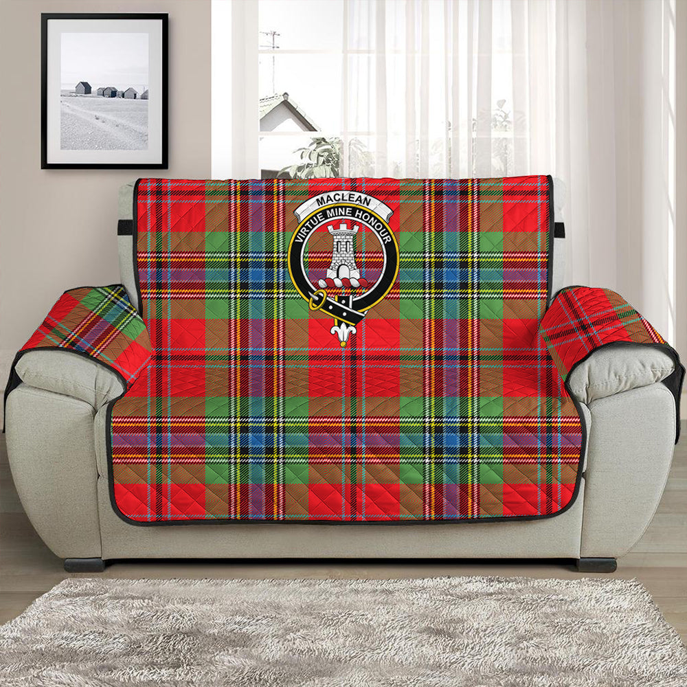 MacLean of Duart Modern Tartan Crest Sofa Protector