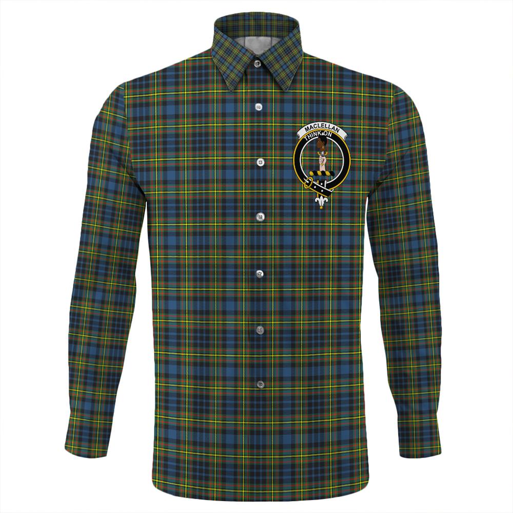 MacLellan Ancient Tartan Long Sleeve Button Shirt