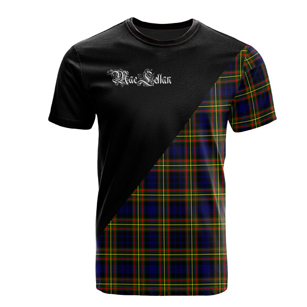 MacLellan Modern Tartan - Military T-Shirt