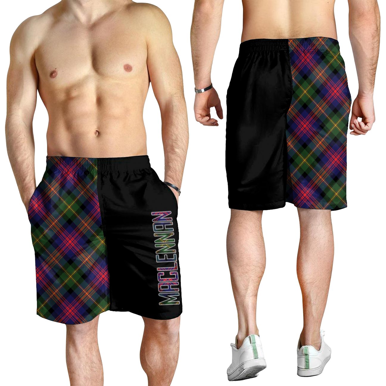 MacLennan Tartan Crest Men's Short - Cross Style