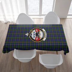 MacLeod Tartan Crest Tablecloth