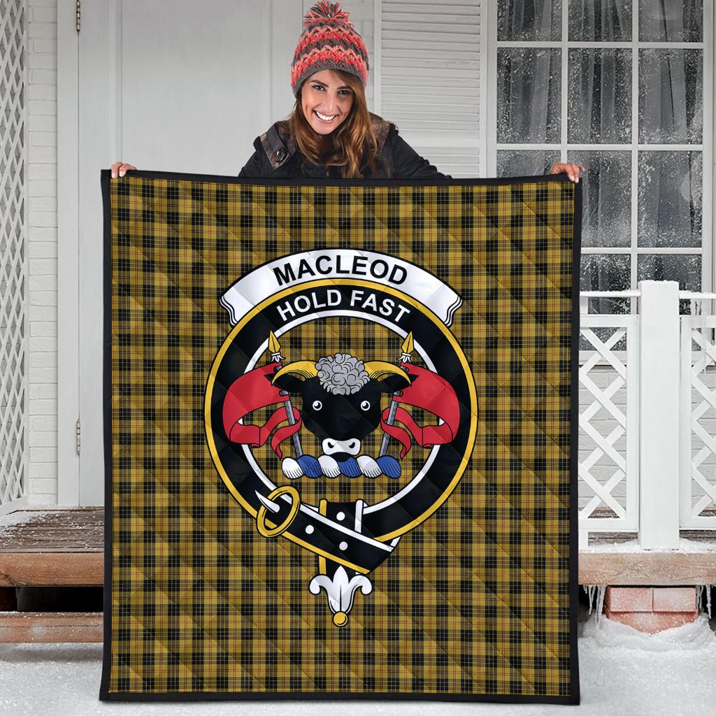 MacLeod Tartan Crest Quilt