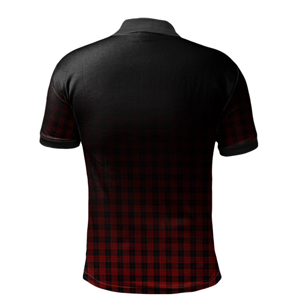 MacLeod Black and Red Tartan Polo Shirt - Alba Celtic Style