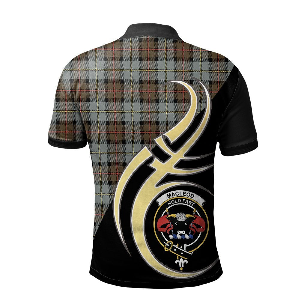 MacLeod of Harris Weathered Tartan Polo Shirt - Believe In Me Style