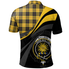 MacLeod of Lewis Ancient Tartan Polo Shirt - Royal Coat Of Arms Style