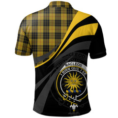 MacLeod of Lewis Vestiarium Scoticum Tartan Polo Shirt - Royal Coat Of Arms Style