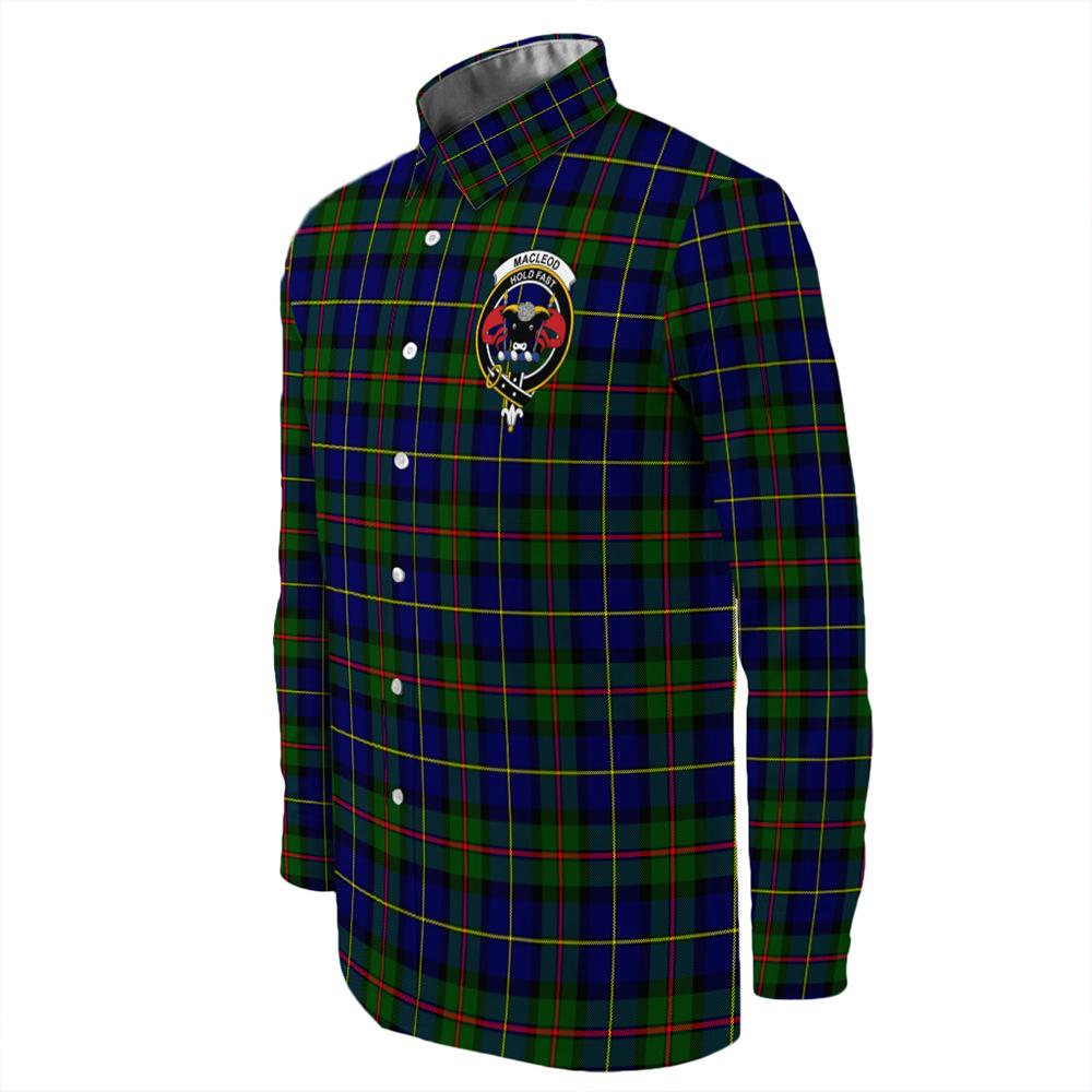 MacLeod of Harris Modern Tartan Long Sleeve Button Shirt