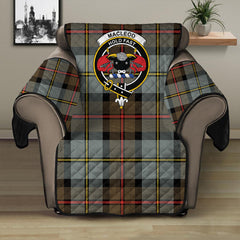 MacLeod of Harris Weathered Tartan Crest Sofa Protector