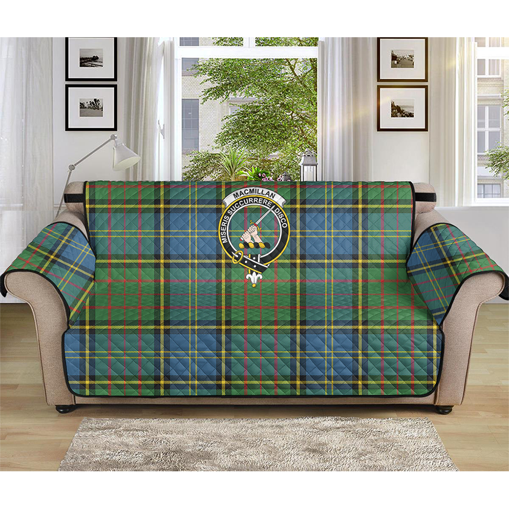 MacMillan Hunting Ancient Tartan Crest Sofa Protector