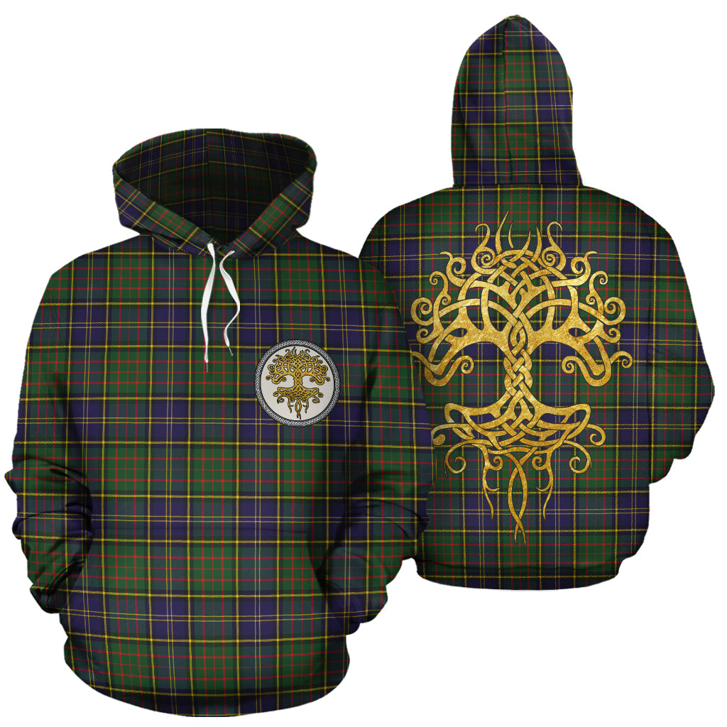 MacMillan Hunting Modern Tartan Hoodie - Tree Of Life