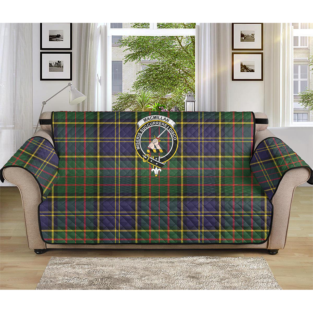 MacMillan Hunting Modern Tartan Crest Sofa Protector