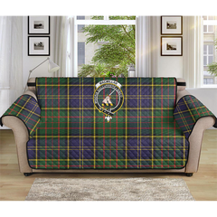 MacMillan Hunting Modern Tartan Crest Sofa Protector