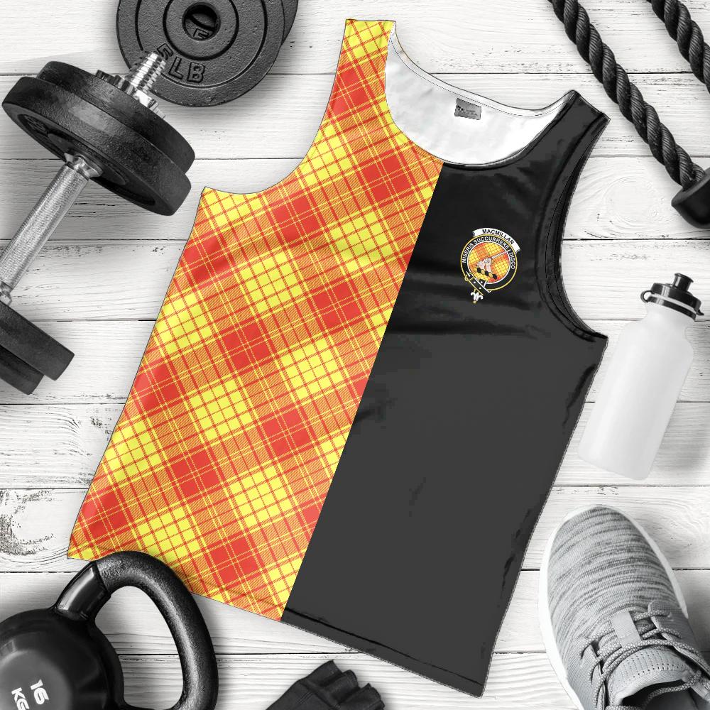 MacMillan Tartan Crest Men's Tank Top - Cross Style