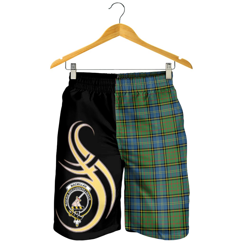 MacMillan Hunting Ancient Tartan Crest Men's Short PM8