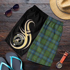 MacMillan Hunting Ancient Tartan Crest Men's Short PM8