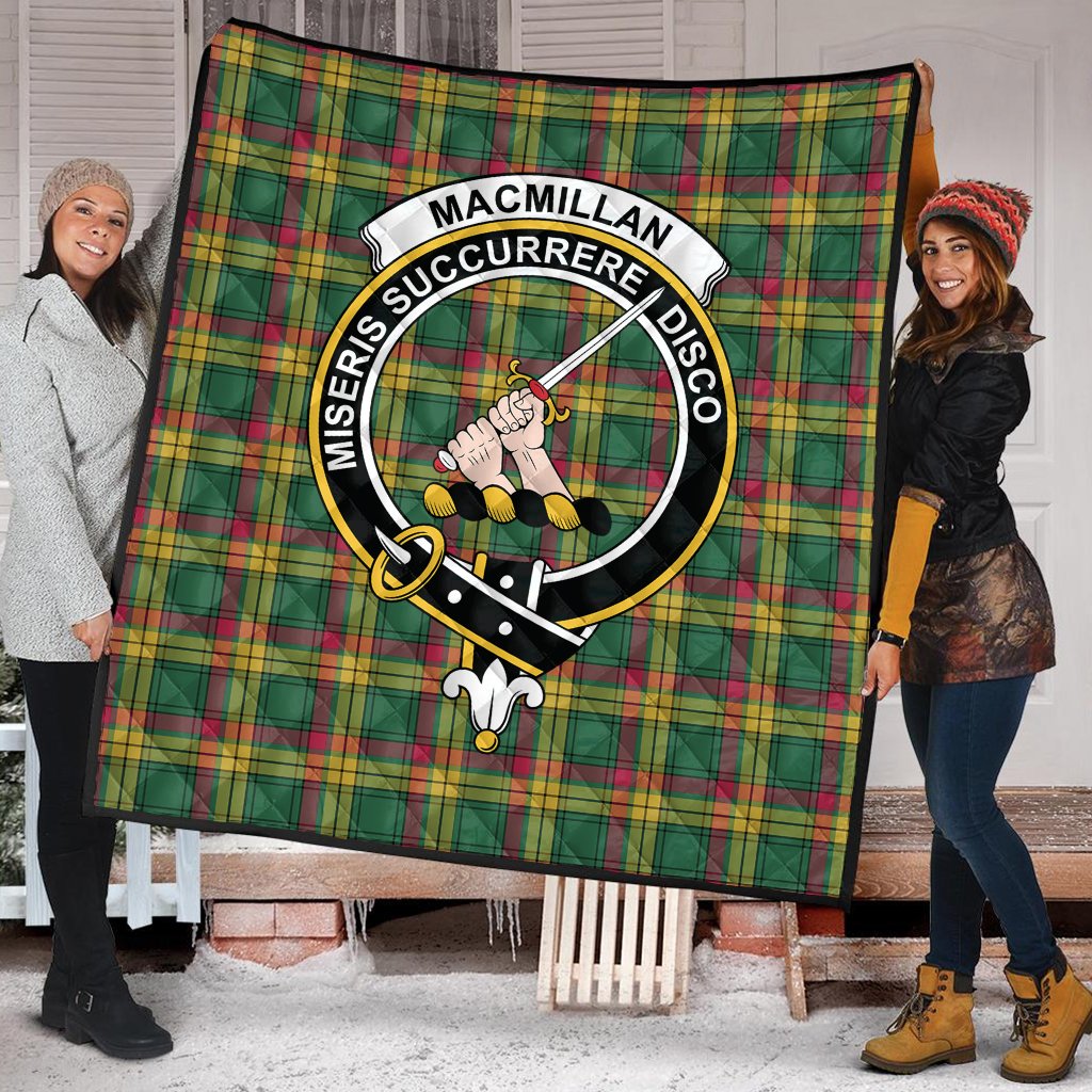 MacMillan Old Ancient Tartan Crest Quilt