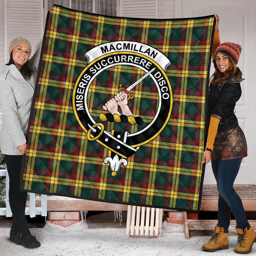 MacMillan Old Modern Tartan Crest Quilt