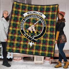 MacMillan Old Modern Tartan Crest Quilt