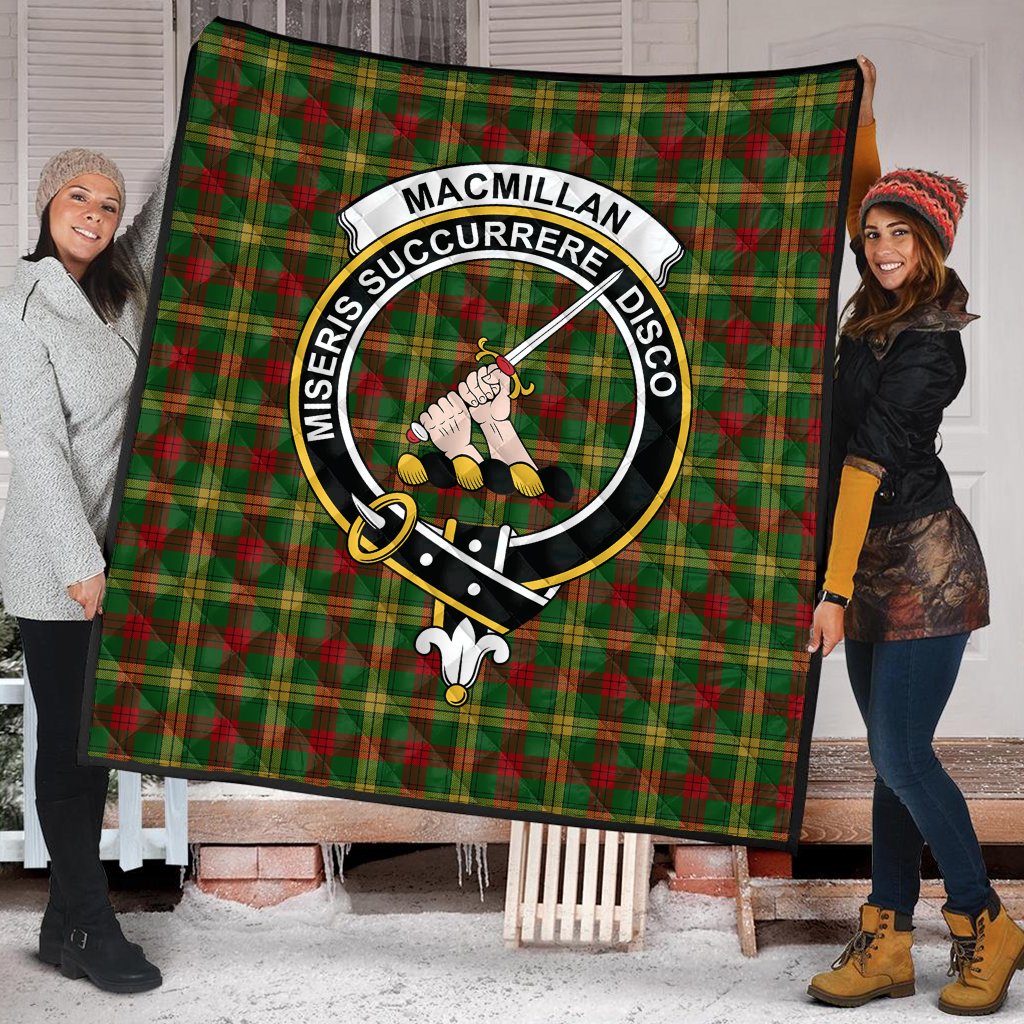MacMillan Society of Glasgow Tartan Crest Quilt
