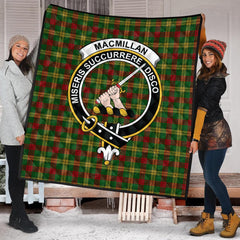 MacMillan Society of Glasgow Tartan Crest Quilt
