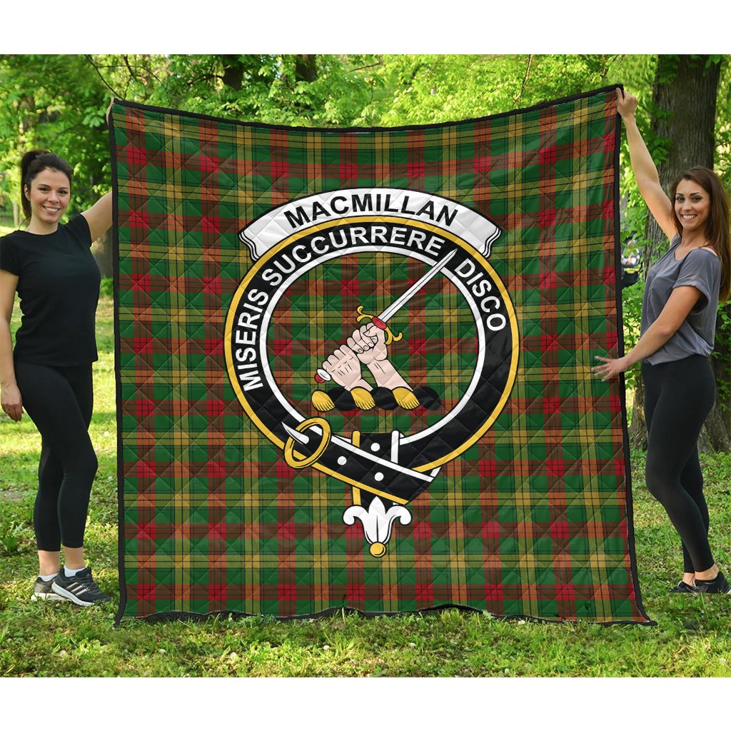 MacMillan Society of Glasgow Tartan Crest Quilt