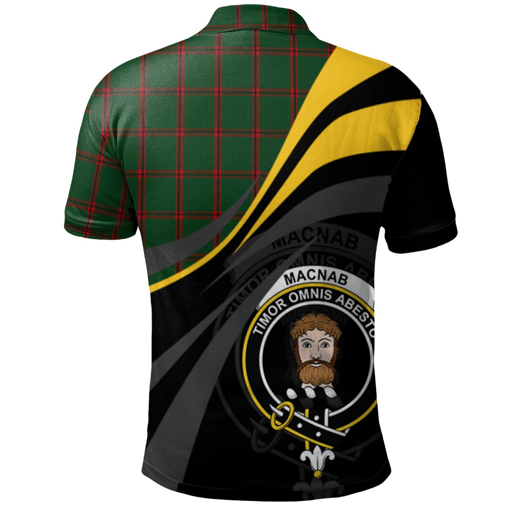MacNab Ancient 02 Tartan Polo Shirt - Royal Coat Of Arms Style