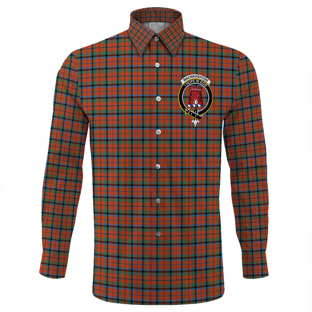 MacNaughton Ancient Tartan Long Sleeve Button Shirt