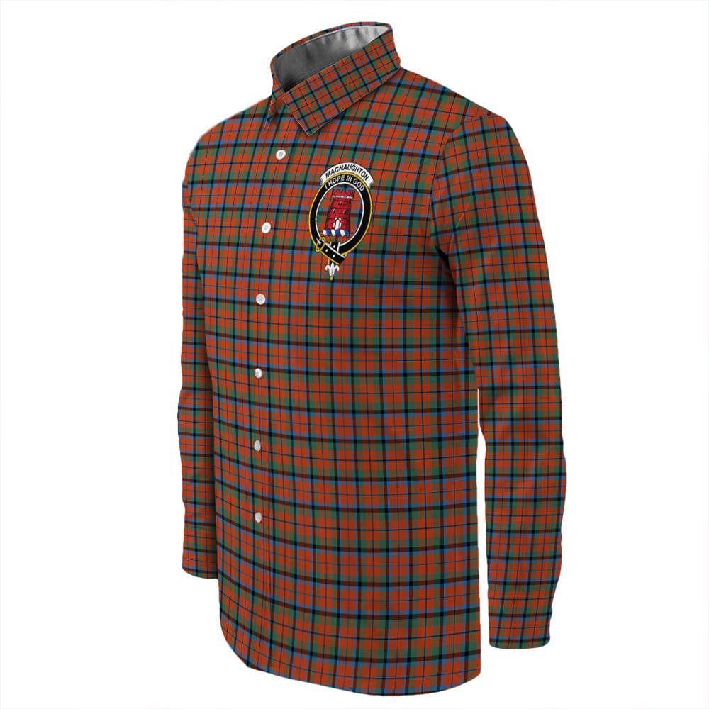 MacNaughton Ancient Tartan Long Sleeve Button Shirt