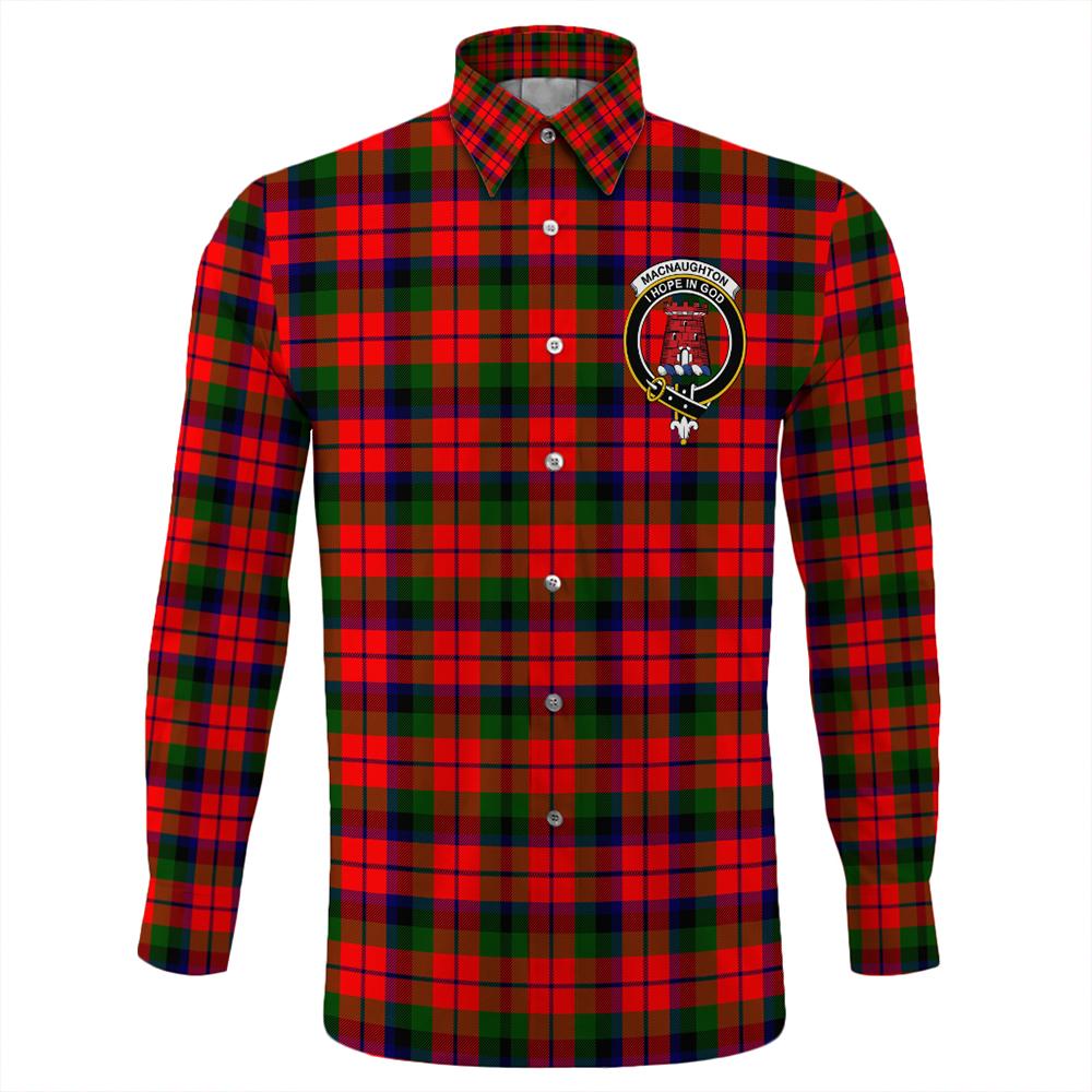 MacNaughton Modern Tartan Long Sleeve Button Shirt