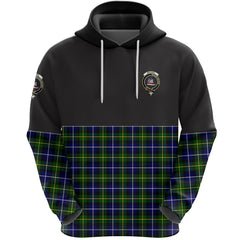MacNeil of Barra Modern Clan Half Of Tartan Hoodie