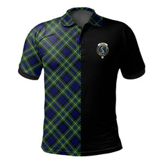 MacNeil of Colonsay Modern Tartan Polo Shirt Half of Me - Cross Style